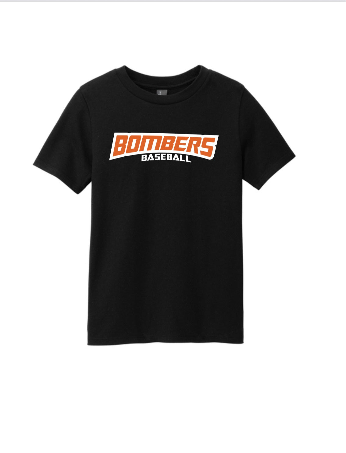 Adult bombers baseball tee